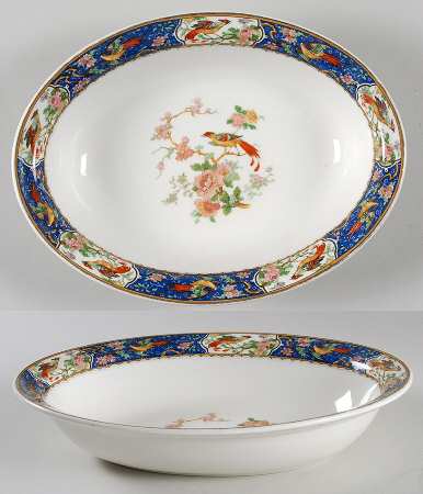 Stancliffe 9" Oval Vegetable Bowl