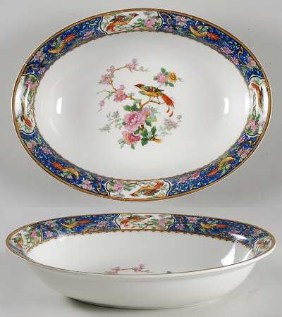 Stancliffe 9" Oval Vegetable Bowl