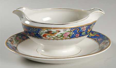 Stancliffe Gravy Boat with Attached Underplate