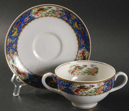 Stancliffe Flat Bouillon Cup & Saucer