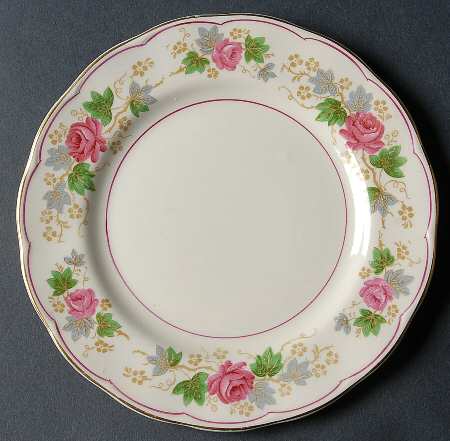 Swansea Rose Bread & Butter Plate