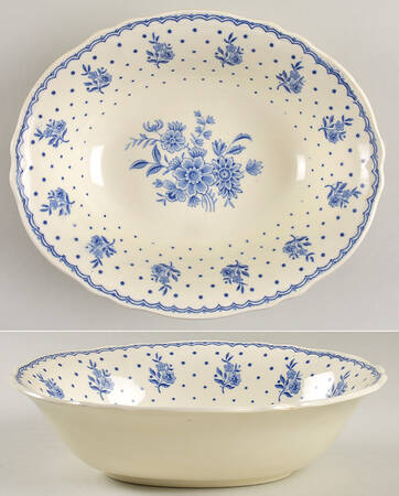 Tewkesbury 8" Oval Vegetable Bowl