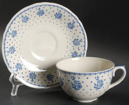 Tewkesbury Flat Cup & Saucer Set