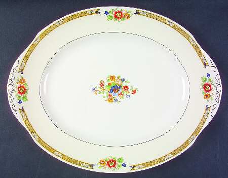 Venetia 14" Oval Serving Platter