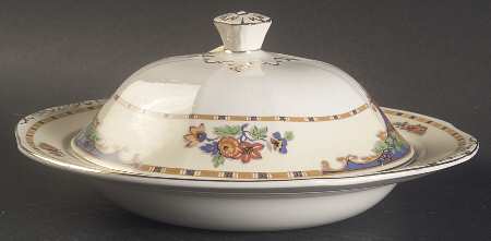 Virginia Round Covered Butter