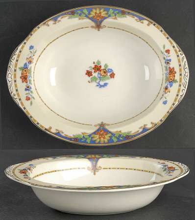 Virginia 10" Oval Vegetable Bowl