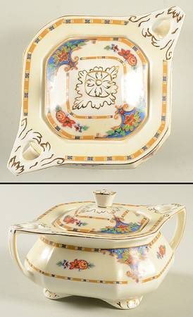 Virginia Sugar Bowl & Lid