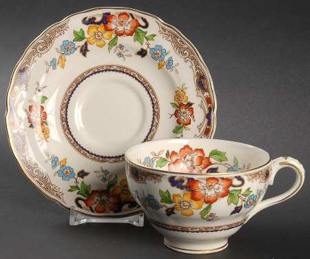 Warwick Footed Cup & Saucer Set
