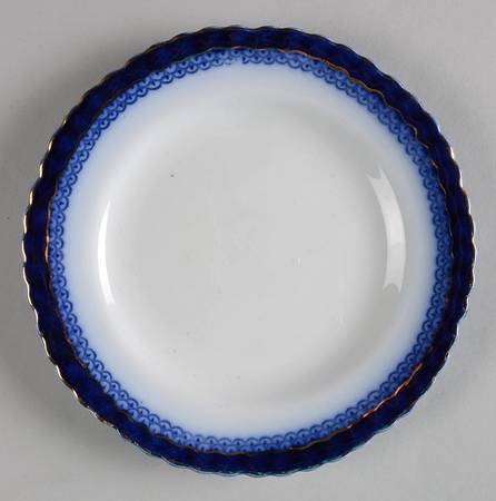Wentworth (Flow Blue) Bread & Butter Plate