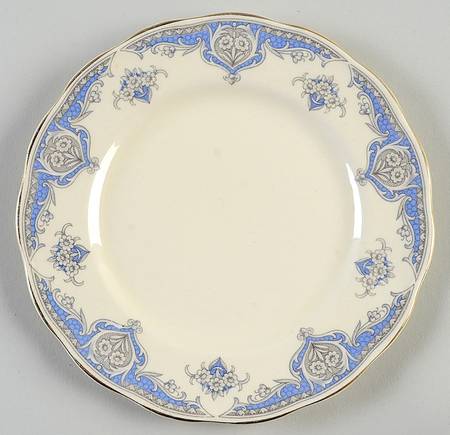 Windsor (Blue Border) Dessert/Pie Plate