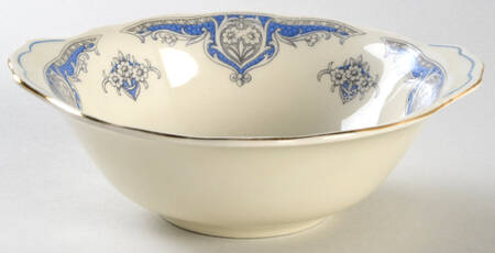 Windsor (Blue Border) Lugged Cereal Bowl