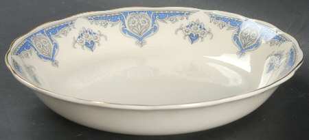 Windsor (Blue Border) Coupe Soup Bowl