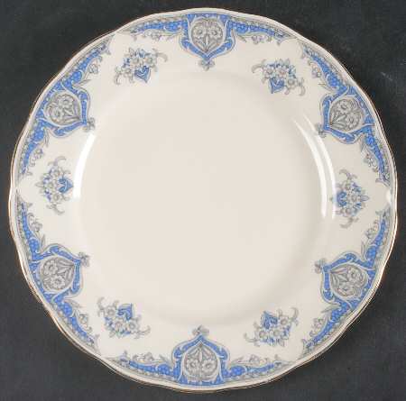Windsor (Blue Border) Salad Plate