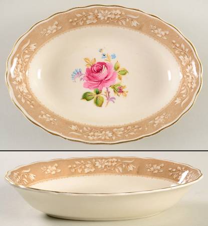 Woodstock 7" Oval Vegetable Bowl