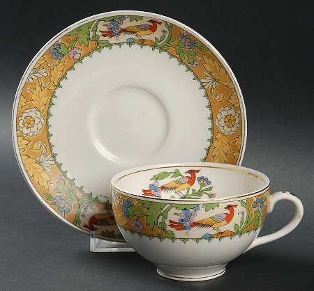 Wrenbury Footed Cup & Saucer Set