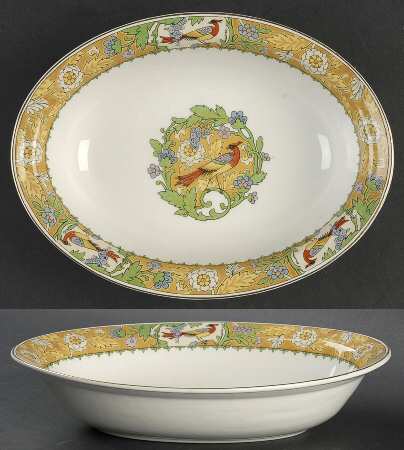 Wrenbury 8" Oval Vegetable Bowl