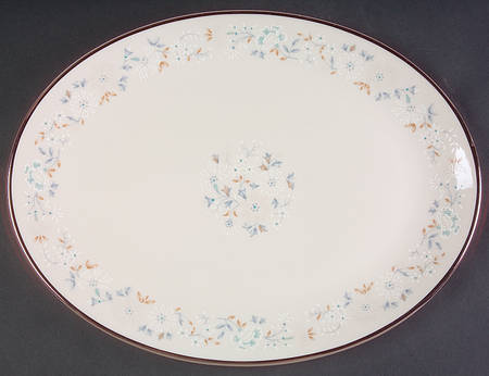 April Showers 14" Oval Serving Platter