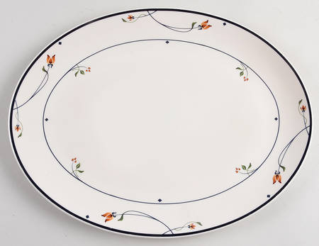 Ariana 13" Oval Serving Platter by Gorham