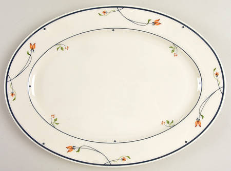 Ariana 14" Oval Serving Platter