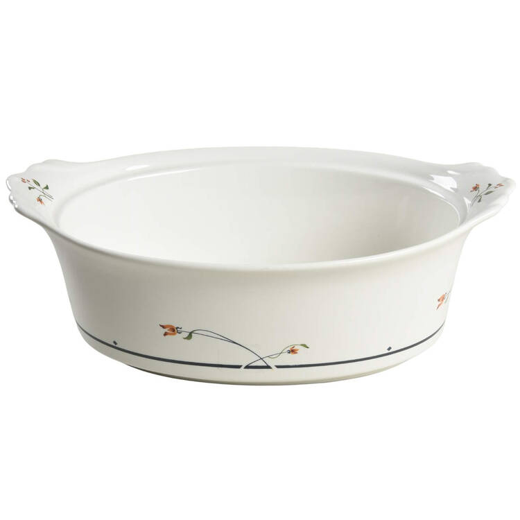 Ariana 2 Quart Oval Covered Casserole No Lid