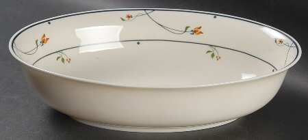 Ariana 10" Oval Vegetable Bowl