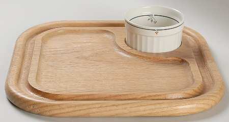 Ariana 2 Piece Chip & Dip Set w/Wood Tray