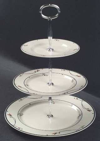 Ariana 13 7/8"-14 1/4" 3-Tiered Serving Tray(DP,SP,BB) HC