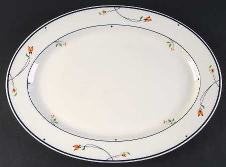 Ariana 16" Oval Serving Platter by Gorham