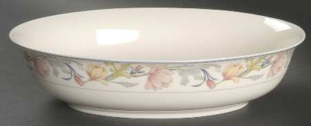 Ashley 10" Oval Vegetable Bowl