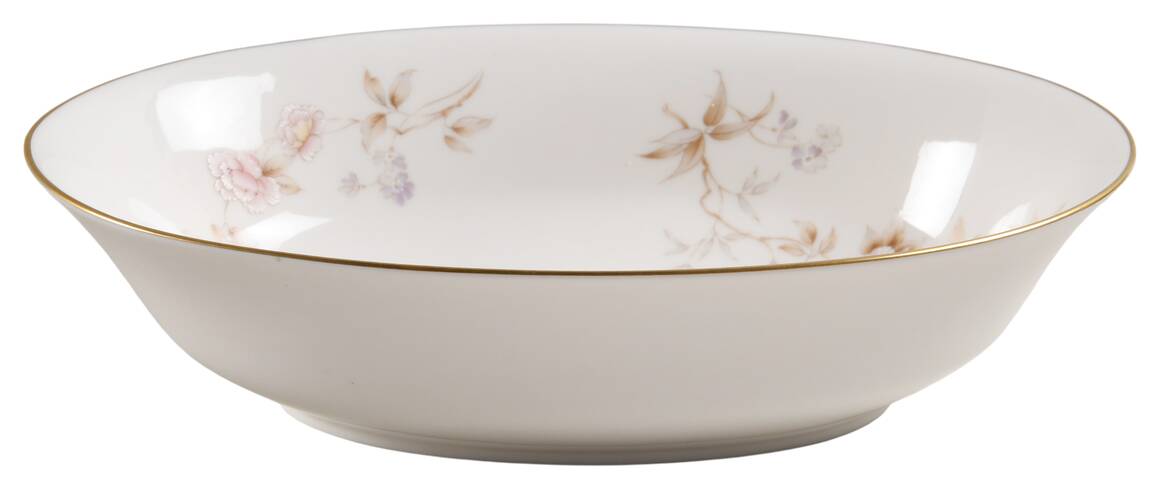 Ashen Rose 10" Oval Vegetable Bowl