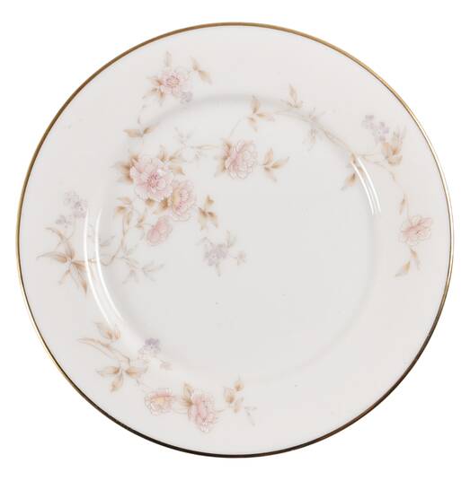 Ashen Rose Bread & Butter Plate