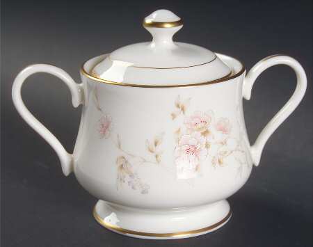 Ashen Rose Sugar Bowl & Lid