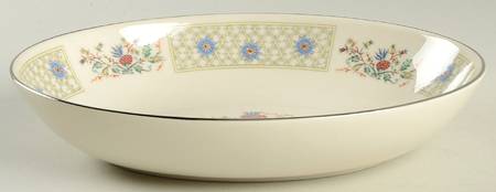 Beau Jardin 9" Oval Vegetable Bowl
