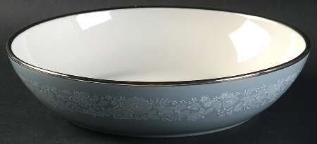 Blue Bouquet 8" Round Vegetable Bowl