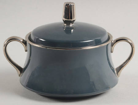 Black Contessa Sugar Bowl & Lid