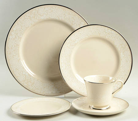Bridal Bouquet 5 Piece Place Setting