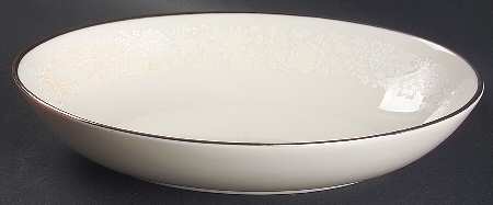Bridal Bouquet 9" Oval Vegetable Bowl