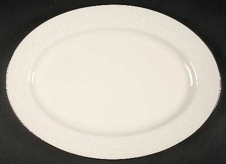 Bridal Bouquet 14" Oval Serving Platter