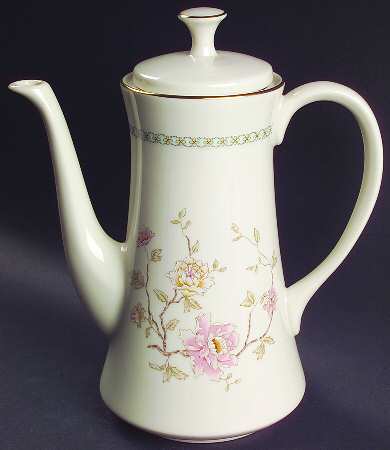 Camellia Coffee Pot & Lid