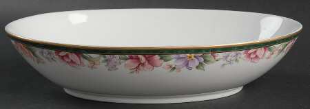 Camellia (Newer, 1994) 10" Oval Vegetable Bowl