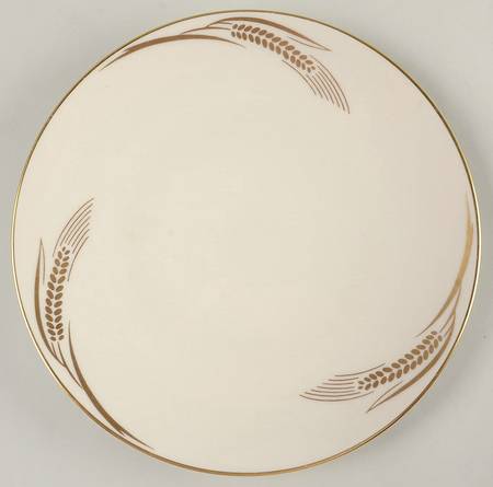 Chalice No Color Band (Gold Trim, Coupe) Salad Plate