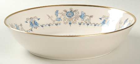Ching Dynasty 8" Round Vegetable Bowl