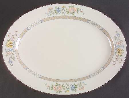 Cherrywood 16" Oval Serving Platter