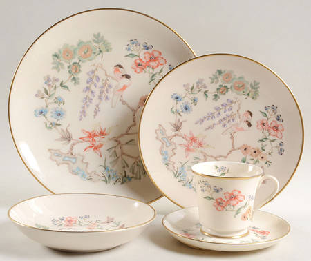 Chinoiserie 5 Piece Place Setting