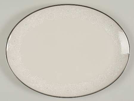 Chantilly Lace 13" Oval Serving Platter