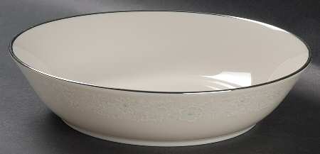 Chantilly Lace 8" Round Vegetable Bowl