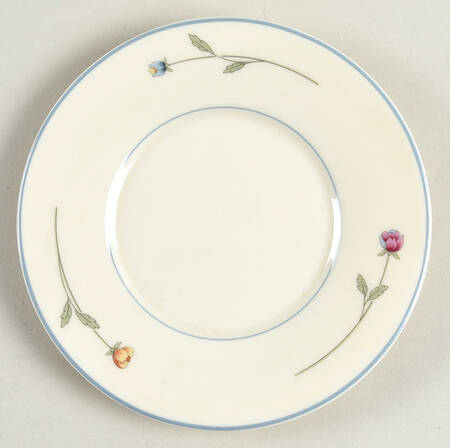 Country Flowers Cream Saucer
