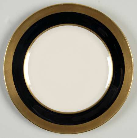 Cobalt Gold Bread & Butter Plate