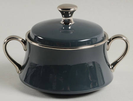 Contessa Black Sugar Bowl & Lid by Gorham