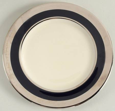 Cobalt Platinum Bread & Butter Plate